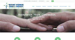 Desktop Screenshot of mountvernontherapy.com